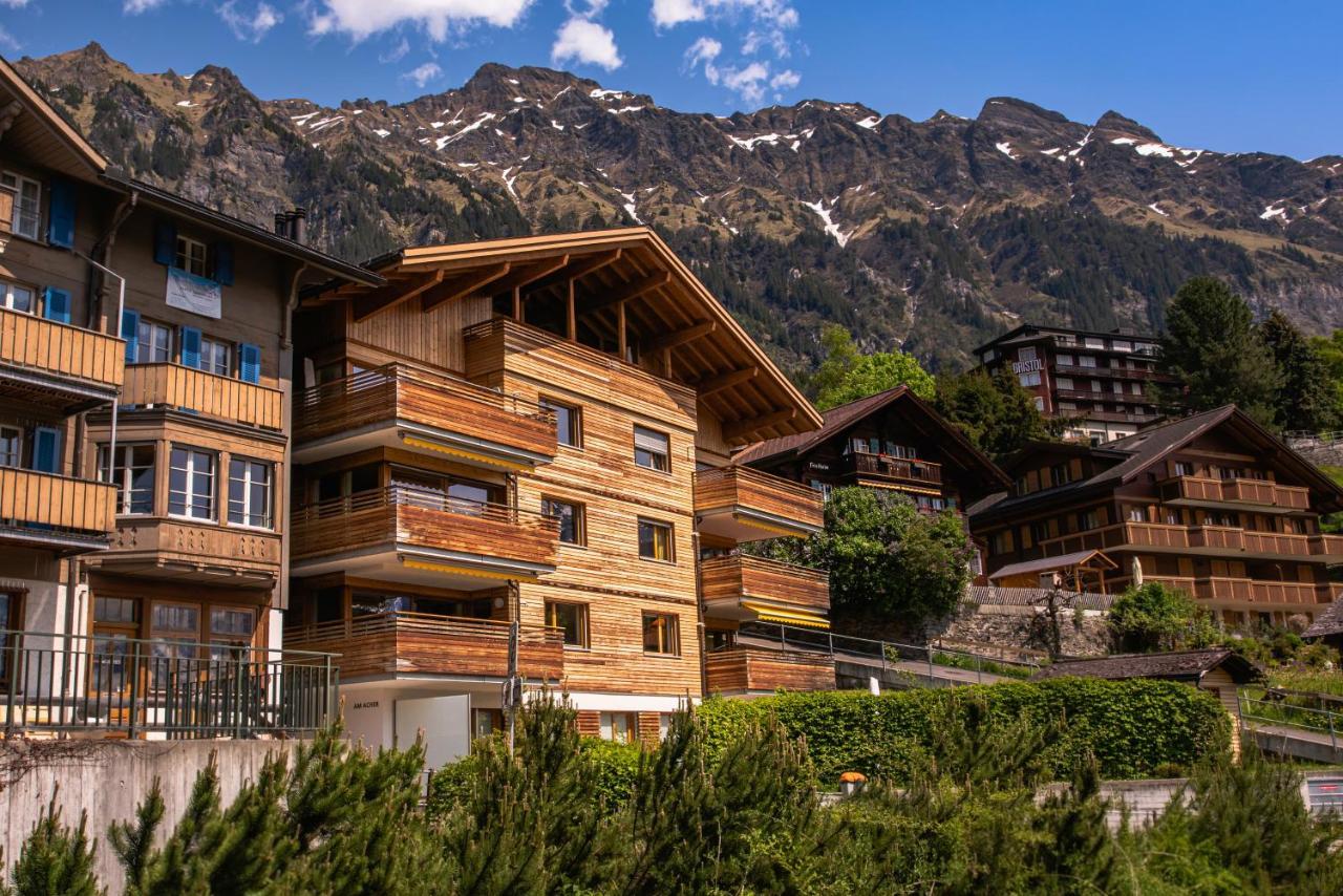 Апартаменты Chalet Am Acher 3 Венген Экстерьер фото