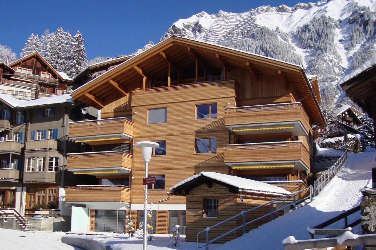 Апартаменты Chalet Am Acher 3 Венген Экстерьер фото